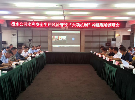 7790必发集团公司召开水利安全出产风险管控“六项机造”构建现场推动会